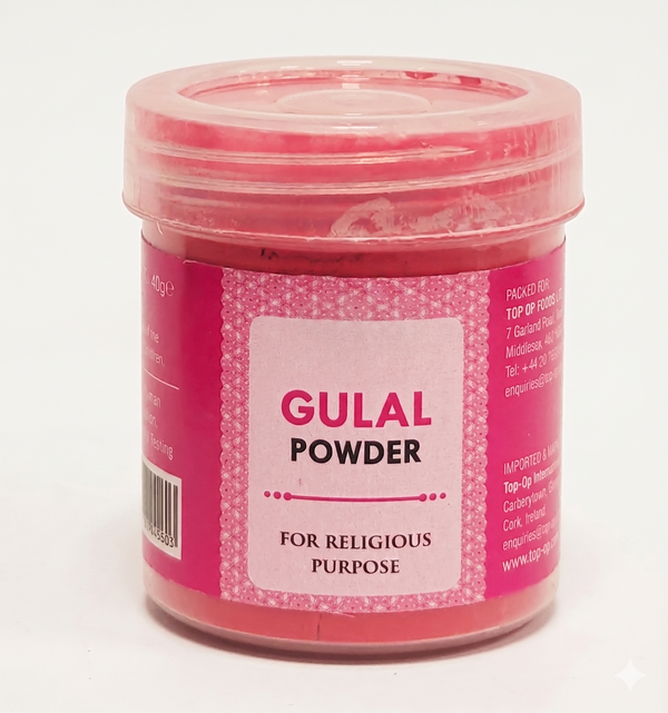 Premium Pink Gulal Powder for Puja & Religious Rituals